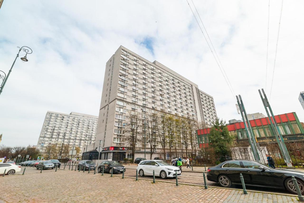 Chlodna Sky Blue Aparament Warschau Exterior foto