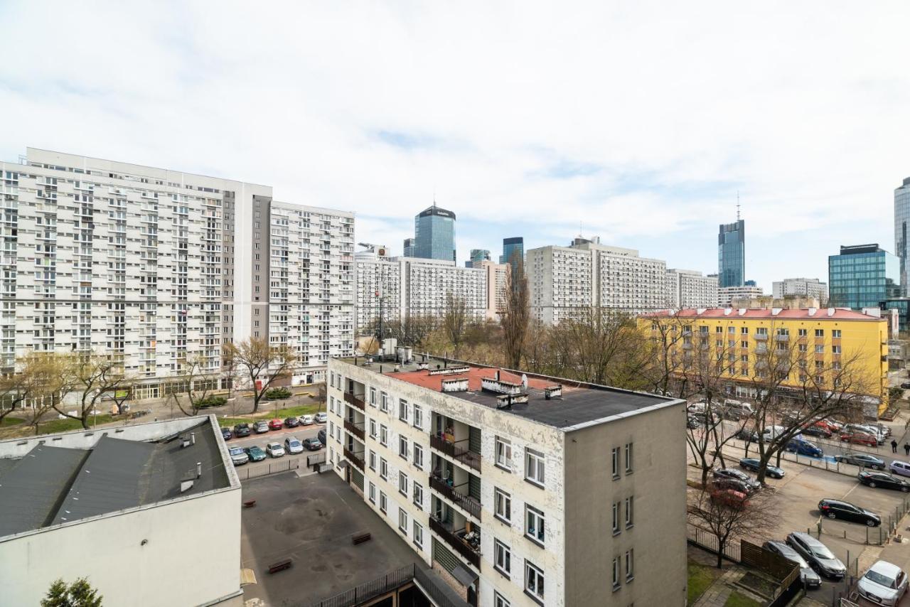 Chlodna Sky Blue Aparament Warschau Exterior foto